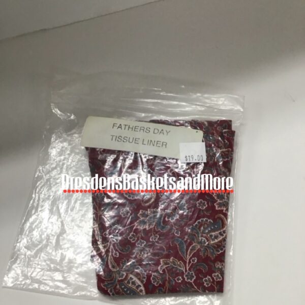 Tall Tissue Longaberger Father's Day Liner OTE