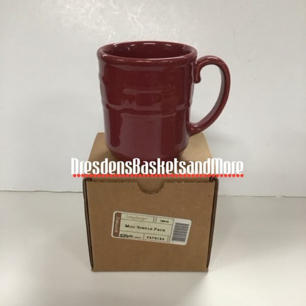 Longaberger Paprika Mug NIB