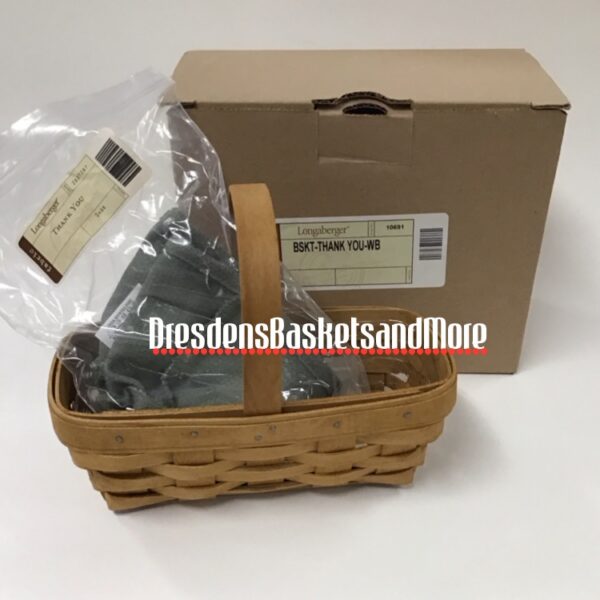 Longaberger 2004 Thank You Basket Combo NIB