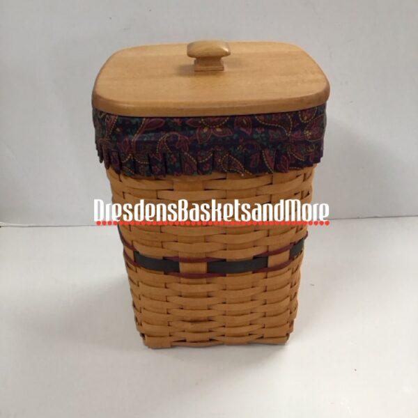 Longaberger 1995 Fathers Day Mini Waste Basket Set*