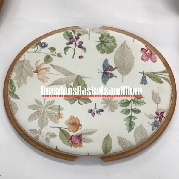 Oval Spring Botanical Fields Fashion Lid