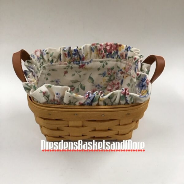 Longaberger 2002 Tea Basket Combo