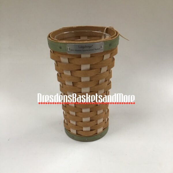 Longaberger 2011 Hostess Appreciation Basket w/ Protector