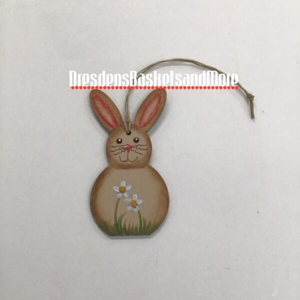 Bunny Hand Painted Tie -On