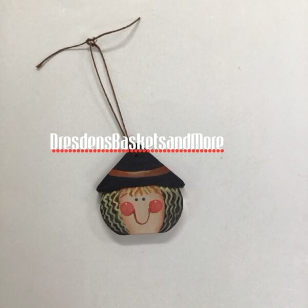 Witch Hand Painted Tie -On