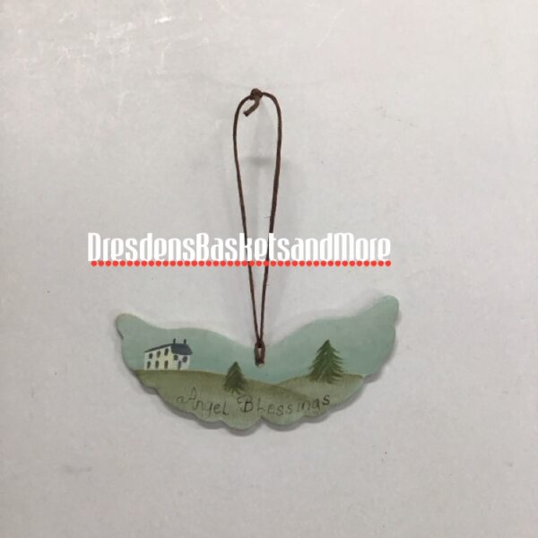 Angel Blessings Hand Painted Tie -On