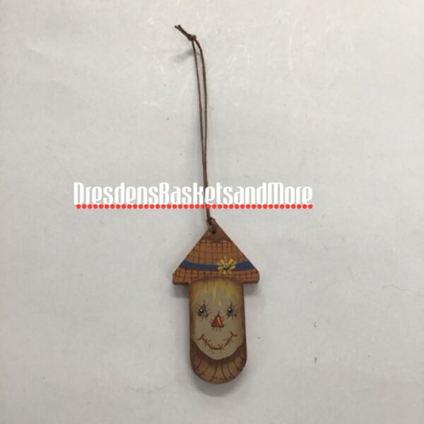 Skinny Scarecrow Hand Painted Tie On