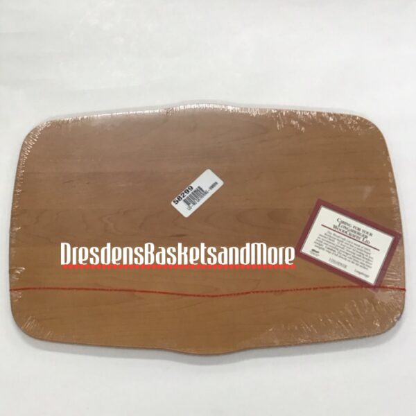 Longaberger Woodcrafts Medium Gathering Warm Brown Lid NIP*