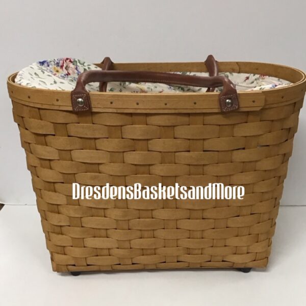 Longaberger 2002 Large Boardwalk Basket Combo*