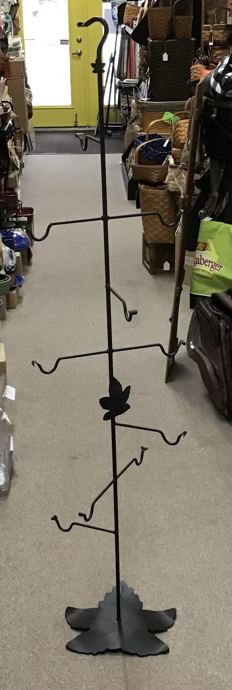 Longaberger Wrought Iron 10 Level Basket Tree w/ Stand*