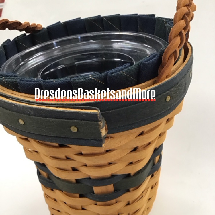 Longaberger 2001 Collectors Club Charter Member Renewal Basket Combo*