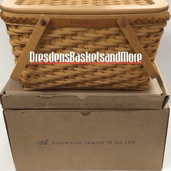 Longaberger 2000 Medium Market Founder's Basket Set