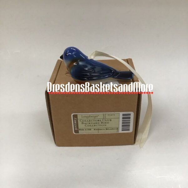 Longaberger Eastern Bluebird Ornament NIB