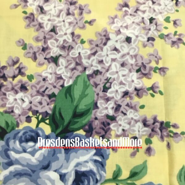 Fabric Square Longaberger Lilac Rose