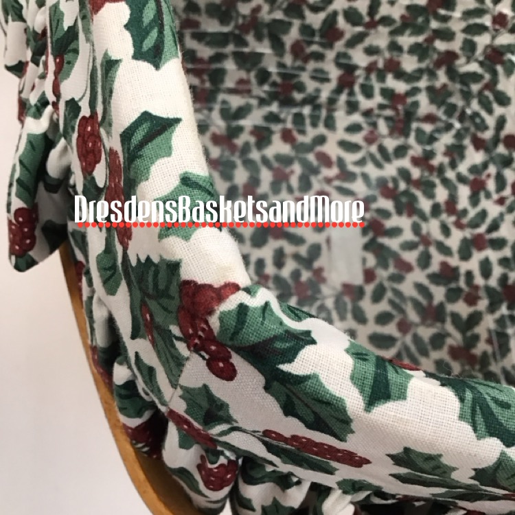 Longaberger 1995 Holiday Hostess Evergreen Basket Set*