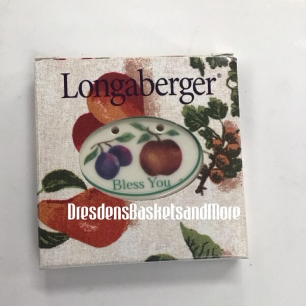 Bless You Longaberger Fruit Medley Tie On