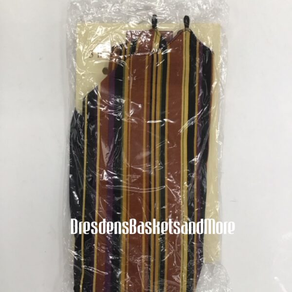 3 in 1 Longaberger Tote Reversible Shell Halloween Stripe