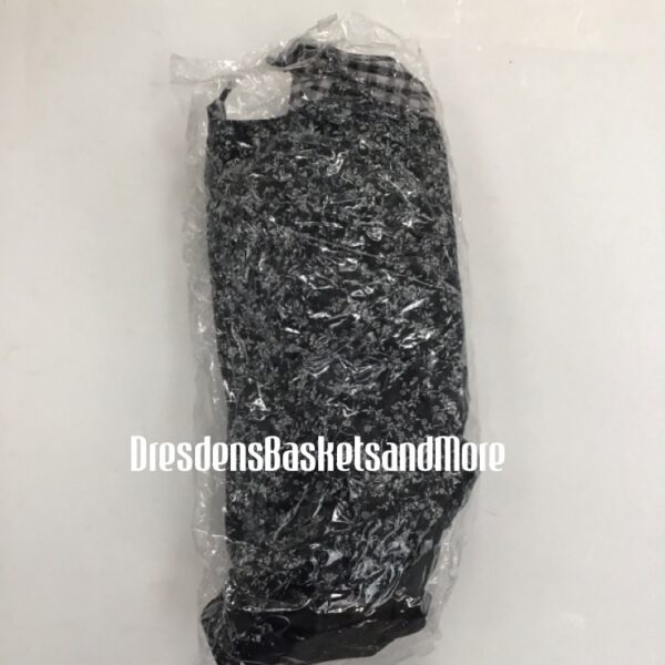 3 in 1 Longaberger Tote Reversible Black & White Flower Shell