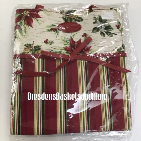 Longaberger Holiday Tote Bag