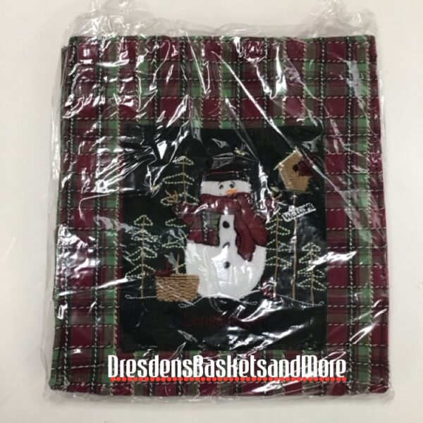 Holiday Longaberger Tote Bag NIP