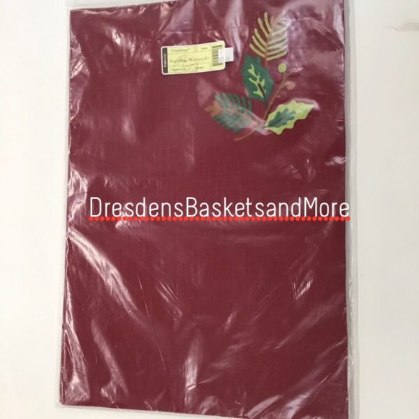 Holly Berry Placemats Set of 2 Longaberger