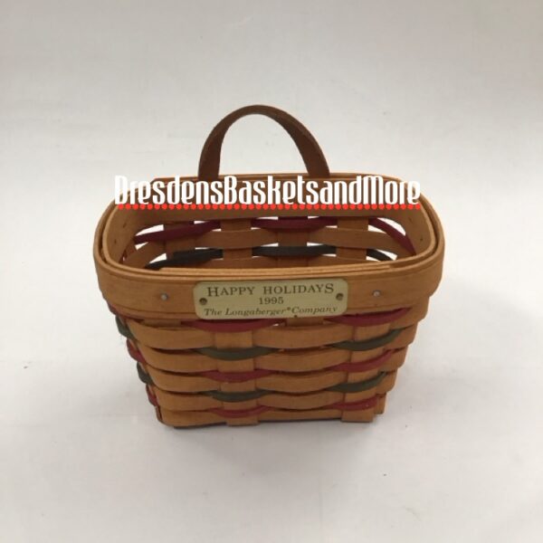 Longaberger 1995 Employee Christmas Basket