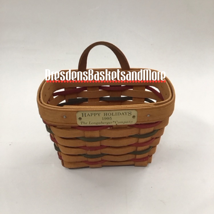 Longaberger 1995 Employee Christmas Basket