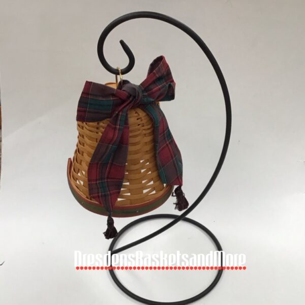 Longaberger 2000 Noel Bell Basket w/ WI Stand