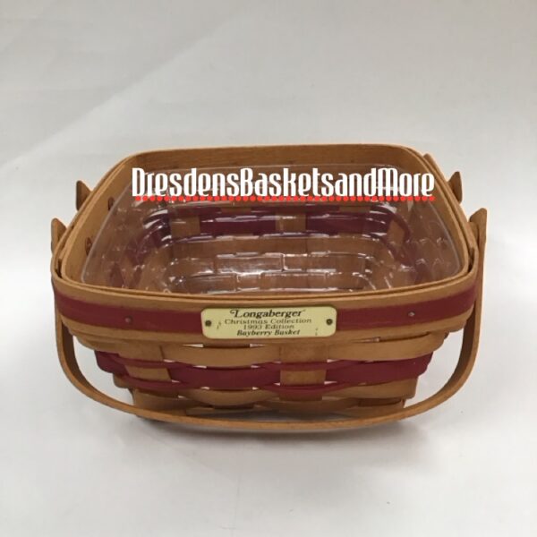 Longaberger 1993 Bayberry Basket w/ Protector