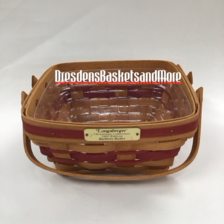 Longaberger 1993 Bayberry Basket w/ Protector