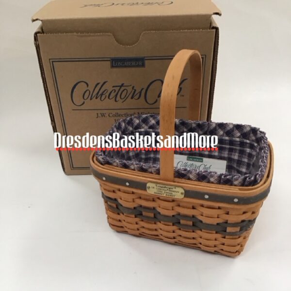 Longaberger 1996 JW Miniature Market Basket Combo*