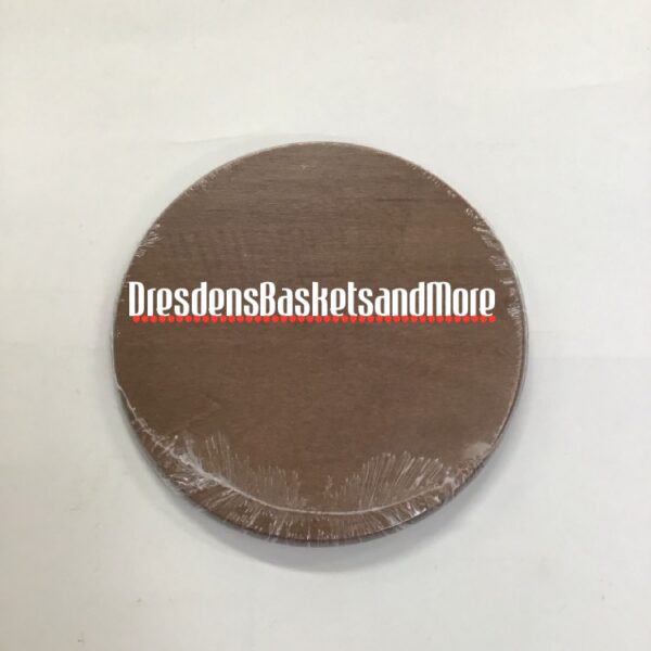 Longaberger 5” Keeping Deep Brown Woodcrafts Lid NIP