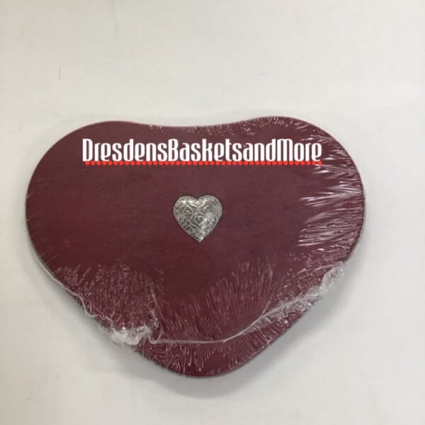 Longaberger 2009 Sweetheart Series Tender Heart Woodcrafts Lid NIP