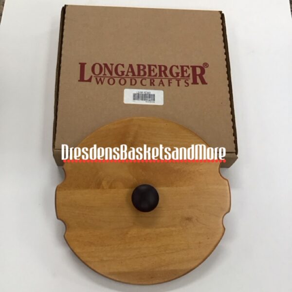 Longaberger May Series Petunia Woodcrafts Lid NIB