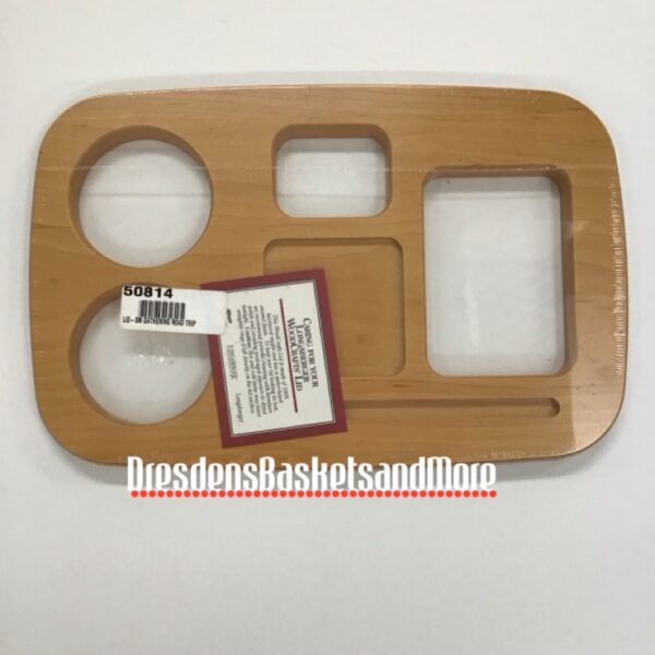 Longaberger Classic Small Gathering Roadtrip Woodcrafts Lid NIP