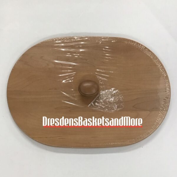 Longaberger Oval Market WB Woodcrafts Lid NIP