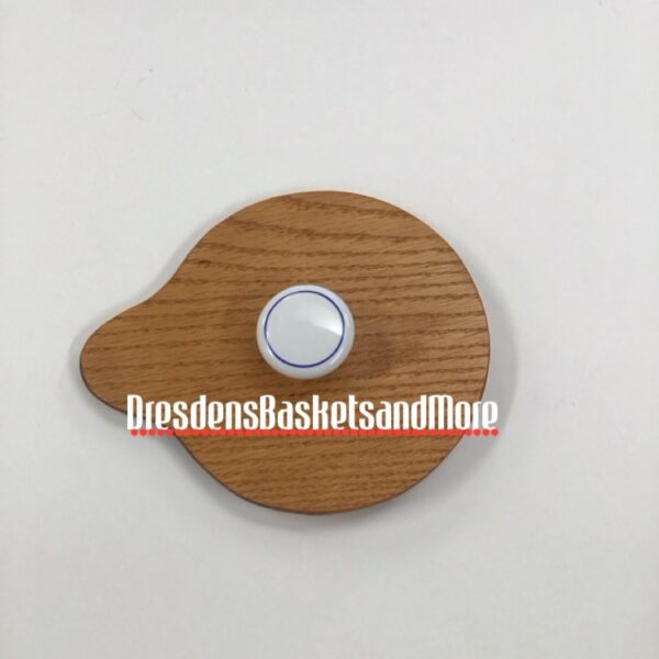 Wood Lid 2QT Pitcher