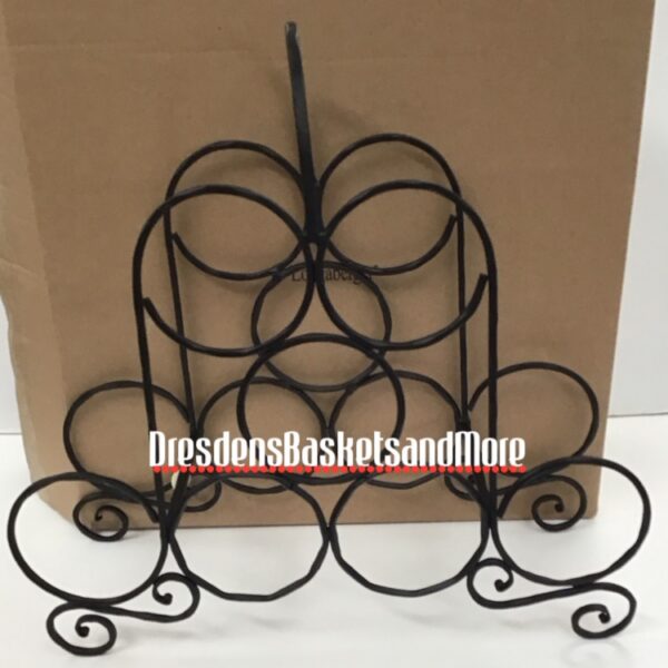 Longaberger Hammered Metal Wine Rack NIB*