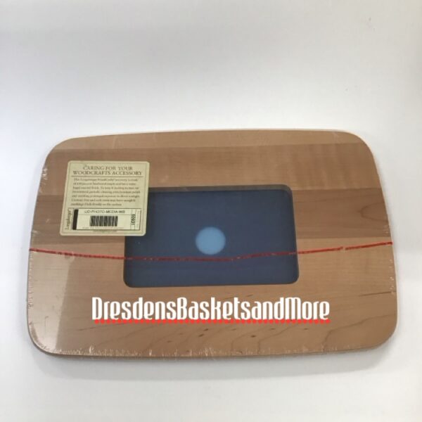 Longaberger Woodcrafts Media Photo Frame Lid NIP