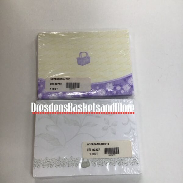 Note Cards Longaberger 2 Packs