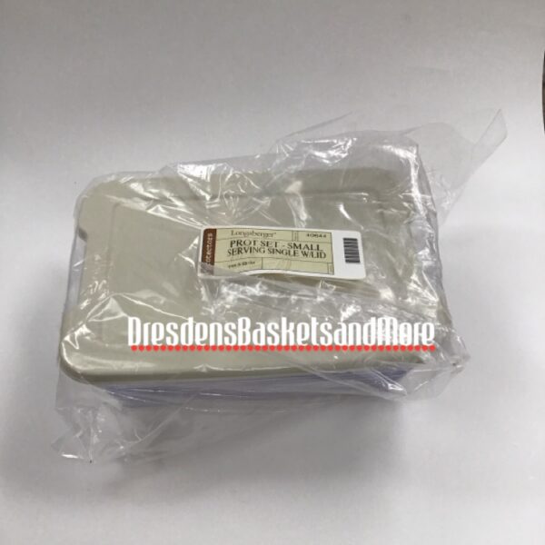 Longaberger Small Serving Hard Lidded Protector NIP