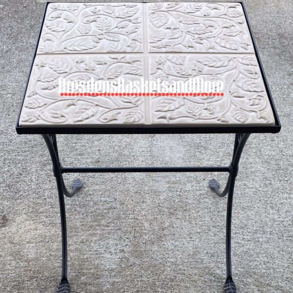 Longaberger Ceramic Tile Side Table - Pickup Only