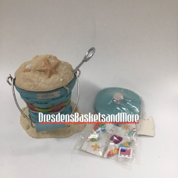 Longaberger 2011 Collectors Club Gathering Event Pail Basket Full Set