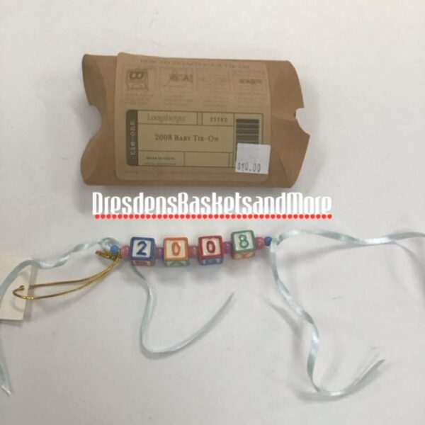 Baby Longaberger 2008 Tie On