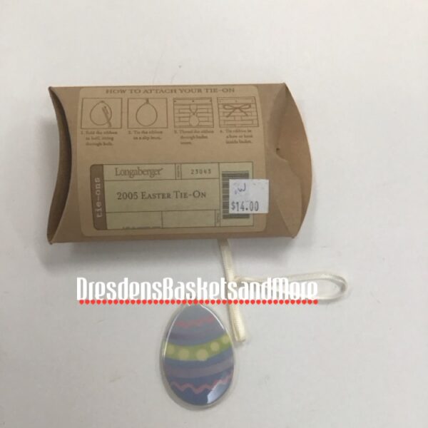 Easter 2005 Longaberger Tie On