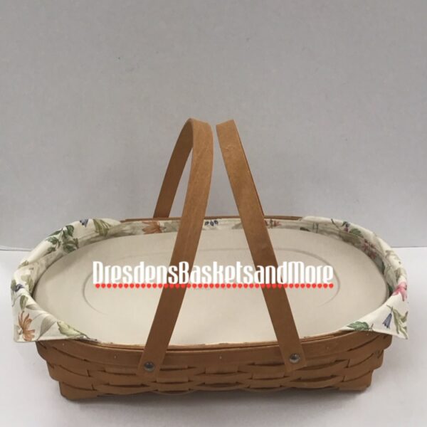 Longaberger 2009 Small Oval Gathering Basket Combo*