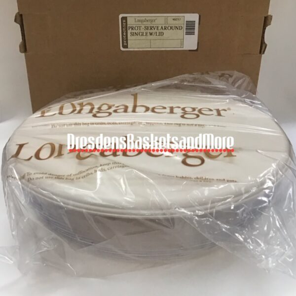 Longaberger Serve Around Hard Lidded Protector NIB