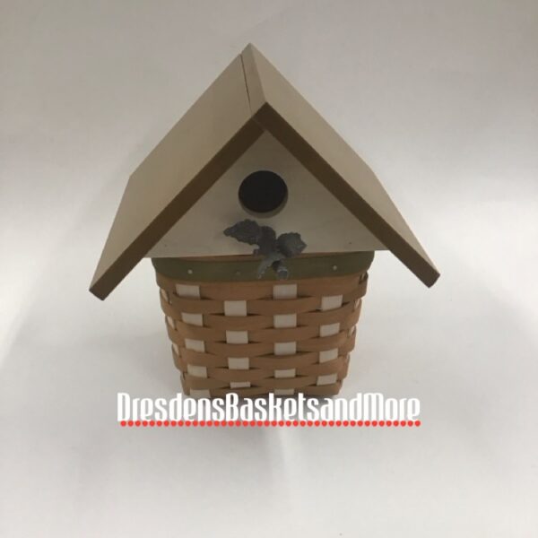 Longaberger 2009 Collectors Club Birdhouse Basket Set