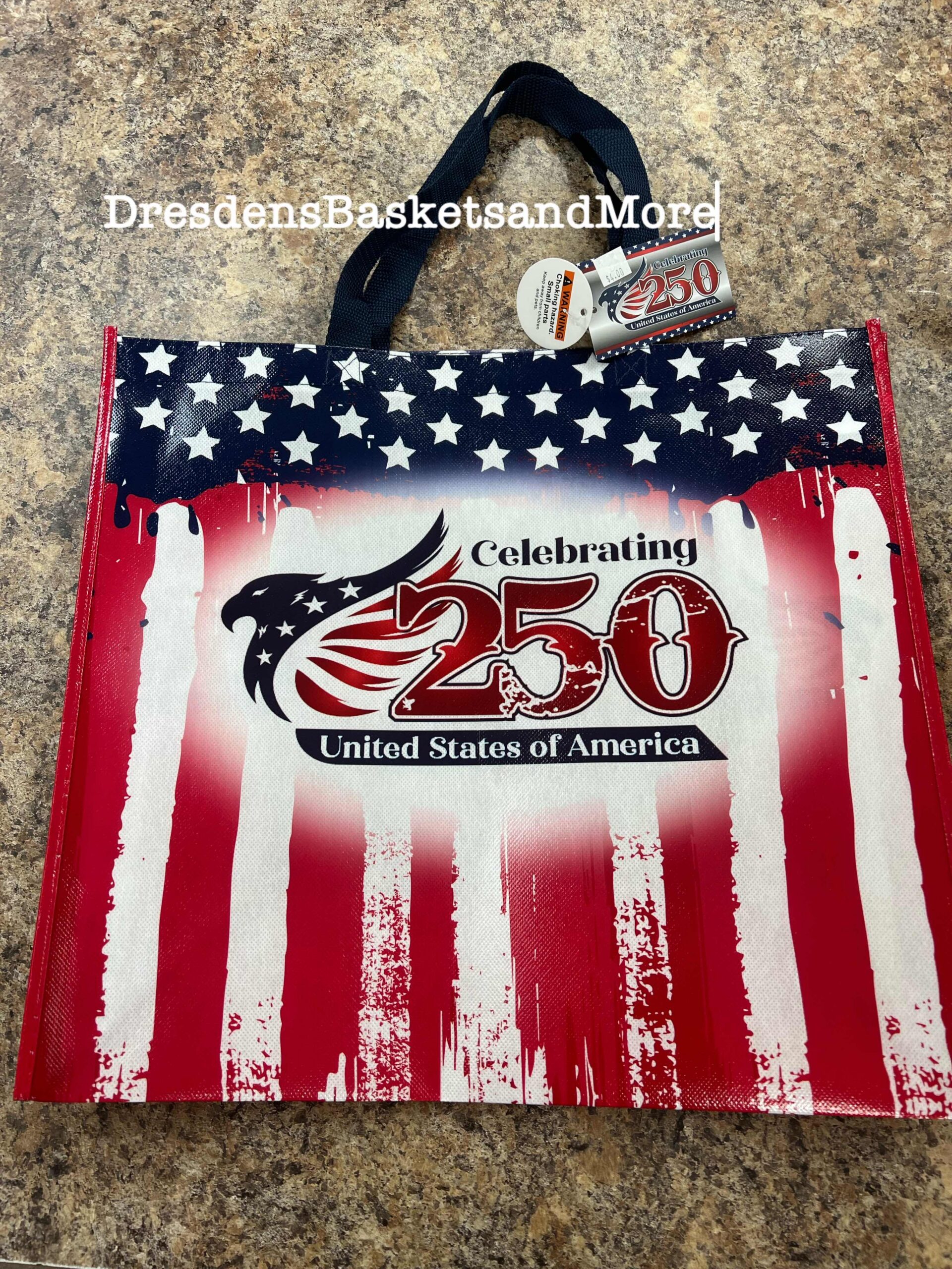 250 United States Of America Two Sided Bag