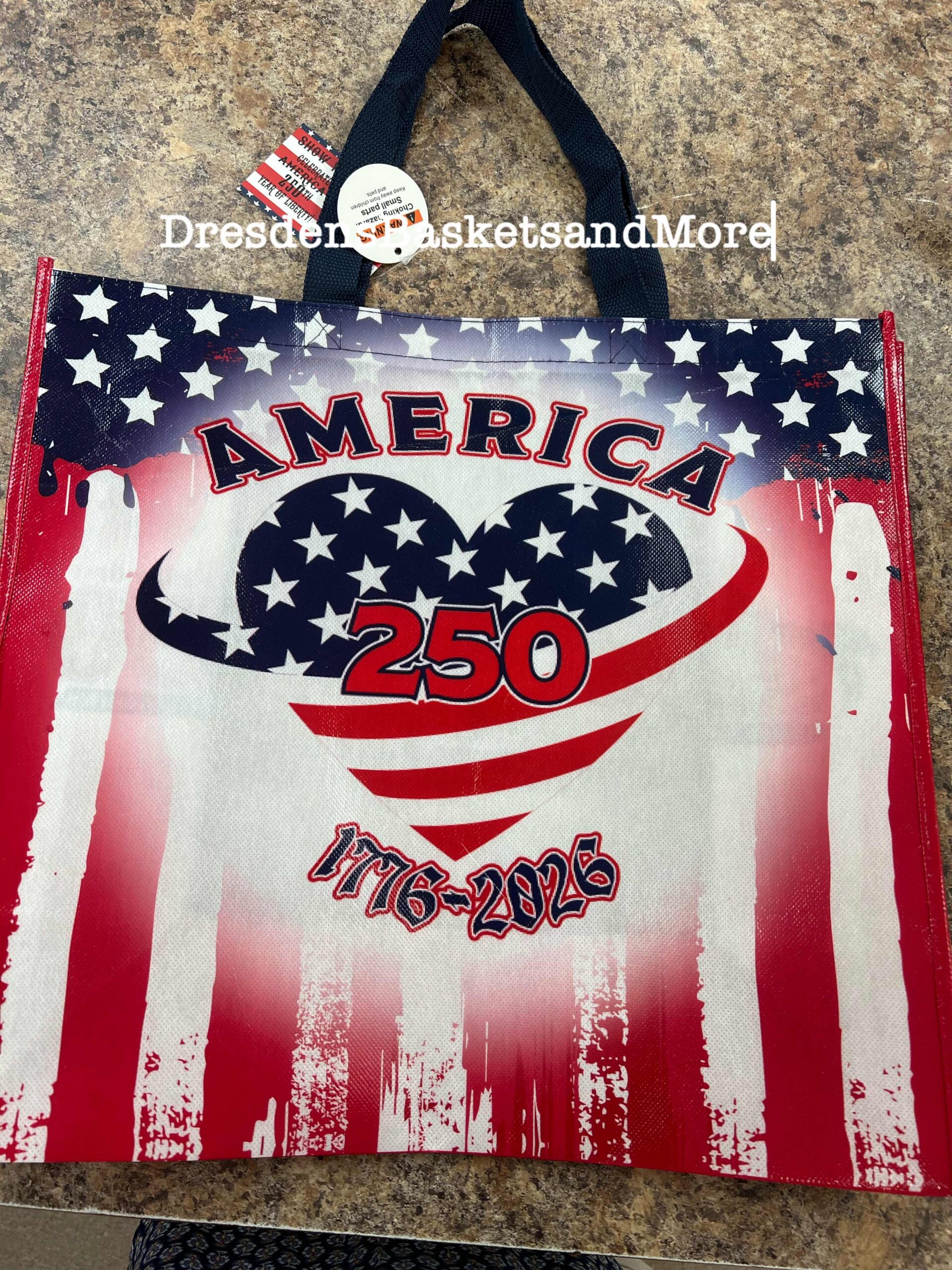 250 United States Of America Two Sided Bag